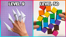 Level 1 to 100 Paper Crafts | From Simple to Genius