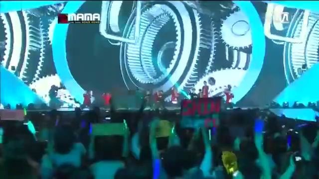 (SHINee) EXO – MAMA 루시퍼(Lucifer) @ MAMA 2012