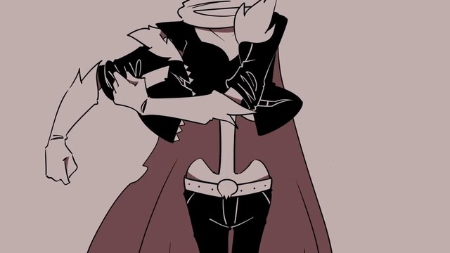 Undertale Black Coat (underfell AU)