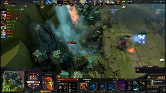HyperX D2L Western Challenge – Na’Vi vs Fnatic game 1