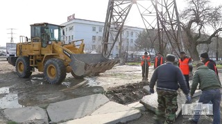 "Олмазор" метро бекатида тартибсизликни бартараф этиш тадбири