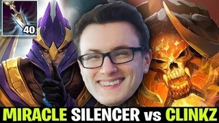 Miracle Silencer 40 Stolen Int vs Clinkz – Having Fun in Party Game