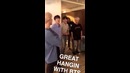 BTS and Steve’s handshake