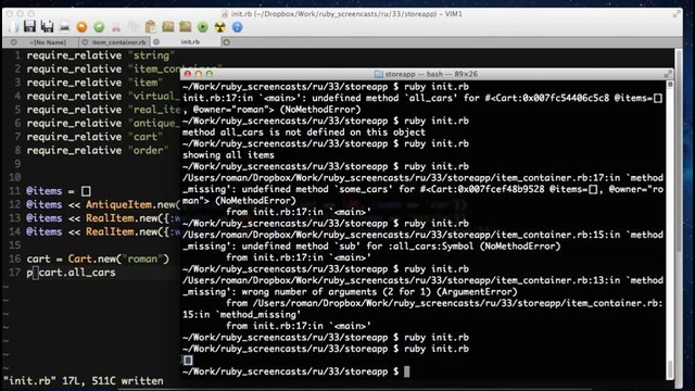 33 эпизод Научись Ruby reflection и method missing