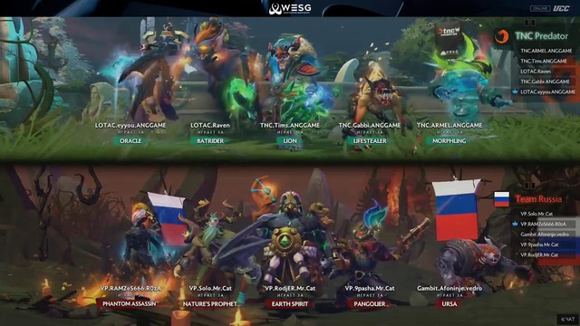 Полуфинал WHITE-OFF vs TNC – 1-я карта, Bo3 – WESG 2018 19 10.03.2019