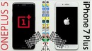 OnePlus 5 vs. iPhone 7 Plus Speed Test
