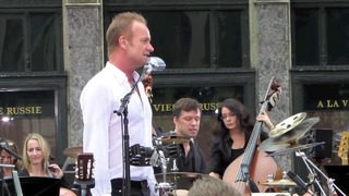 Sting performs Englishman In New York live in NYC 720p