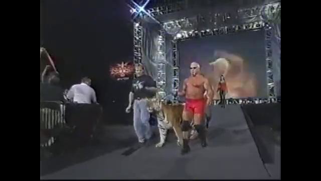 Scott Steiner entrance with Tiger [WCW Nitro – 23rd Oct 00