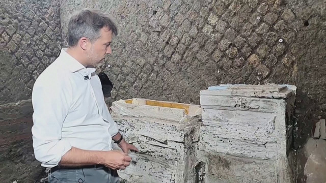 Комнату рабов нашли на древней вилле рядом с Помпеями