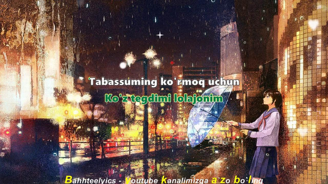 Sardor Tairov – Lolam (karaoke)