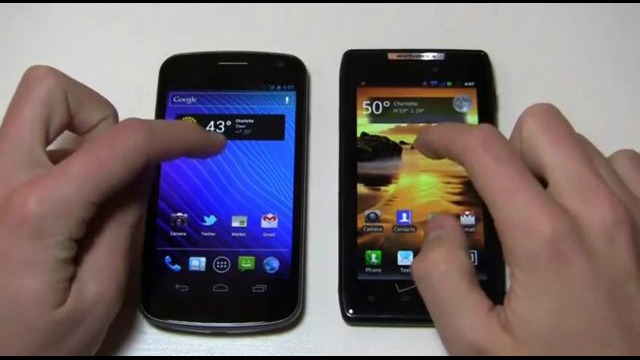 Galaxy Nexus vs Droid Razr (part 2, phonedog)