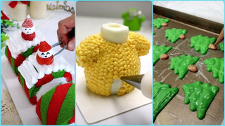 Easy Christmas Cake and Desserts Decoration Ideas ! So Yummy! Creative Ideas Chef