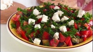 Вкусный летний салат из баклажанов / Легкий и без майонеза