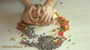 Кулич с цукатами и изюмом