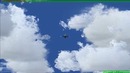 Uzbekistan airways. Boeing 757, заход на посадку, Flight simulator FS9