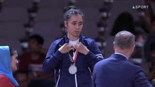 Nilufar Davletova (Sambo) Osiyo o‘yinlari-2018‘da kumush medal sohibasi bo‘ldi