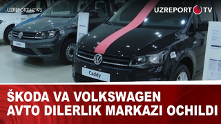 Koda va Volkswagen avto dilerlik markazi ochildi