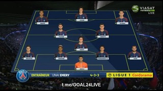 (HD) ПСЖ – Лилль | Французская Лига 1 2017/18 | 17-й тур