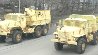 В Таджикистане военнослужащие российской 201-й базы создали новый бронеавтомобиль