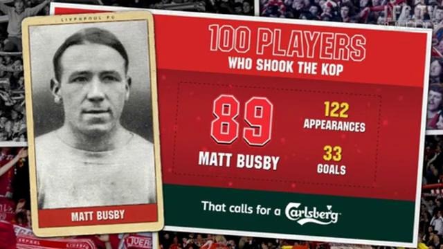 Liverpool FC. 100 players who shook the KOP #89 Matt Busby