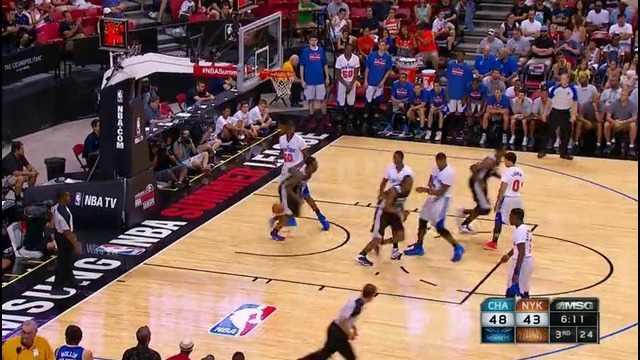 Summer League: Charlotte Hornets vs New York Knicks