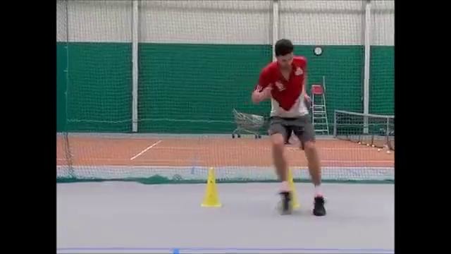 Speed and agility tennis training
