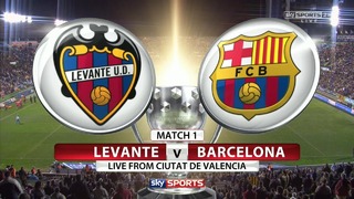 Леванте – Барселона 5:4 обзор матча 13/05/2018