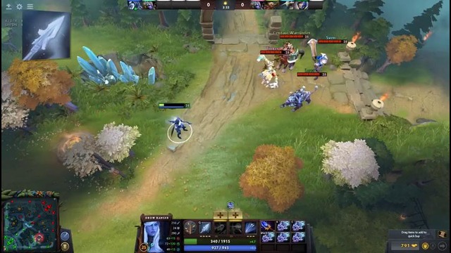 Dota 2 Tricks- EPIC BUG with Drow Ranger