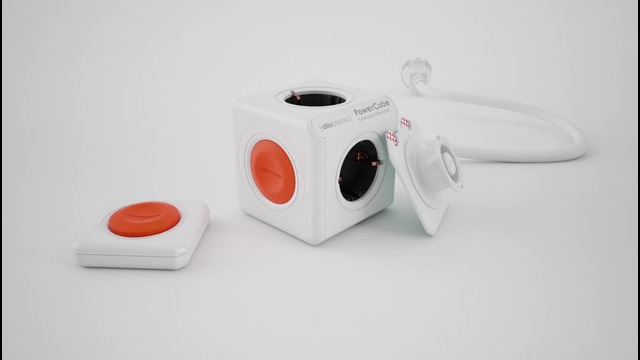 PowerCube Remote удлинитель с пультом управления