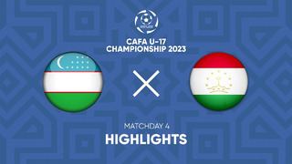 Узбекистан – Таджикистан | Чемпионат CAFA U-17 2023 | Обзор матча