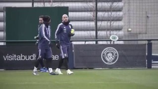 Messi trains at city with aguero! | inside city 289
