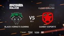 EPICENTER Major 2019 – Black Hornets Gaming vs Gambit (CIS Closed Quals, bo1)