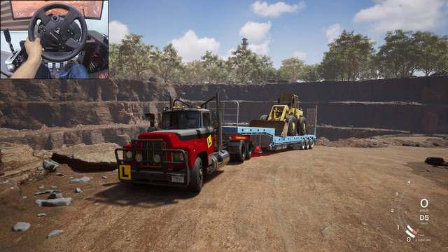 Truck World: Driving School – Thrustmaster TX gameplay