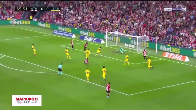 Атлетик – Барселона | Чемпионат Испании 2019/20 | 1 тур | Обзор матча