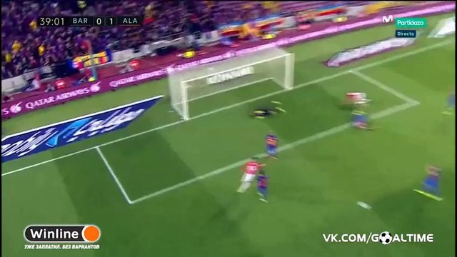 Барселона – Алавес | Испанская Примера 2016/17 | 3-й тур | Обзор матча