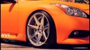 Vossen Matte Orange Infiniti G37s on 20 quot; VVS CV7 Concave Wheels Rims (HD)