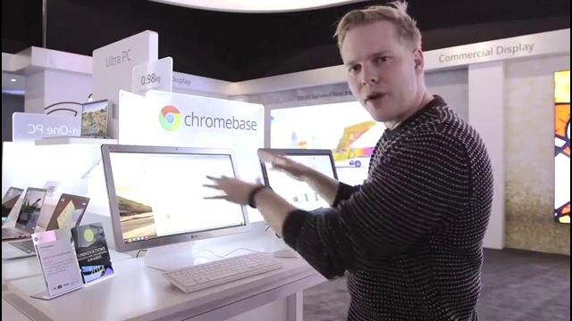 LG’s Chromebase at CES 2014 | Engadget