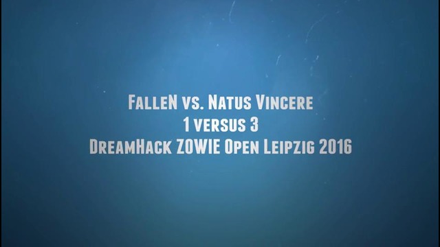 DreamHack ZOWIE Open Leipzig 2016 FalleN vs. Na`Vi (1v3)