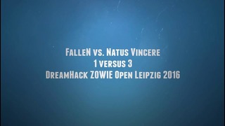 DreamHack ZOWIE Open Leipzig 2016 FalleN vs. Na`Vi (1v3)