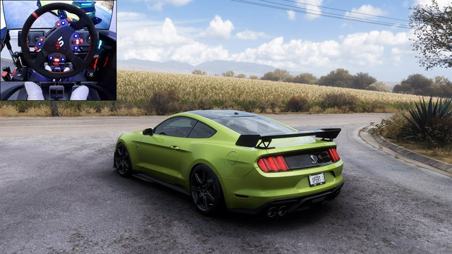 1200HP Shelby GT500 – Forza Horizon 5 | Steering wheel gameplay