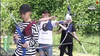 Rus sub bangtan bomb practicing archery 2016 isac