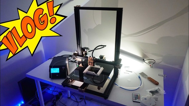 [Зверье] Получил 3D принтер, пытаюсь что-то напечатать