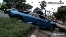 Lamborghini Murcielago врезался в дерево