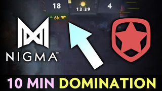 NIGMA vs Gambit — 100% DOMINATION on ESL online Major