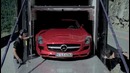 Michael Schumacher in the SLS AMG tunnel experiment Ridgeway Mercedes-Benz