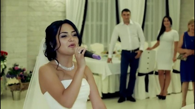 Рэп Невеста поет на свадьбе очень красиво
