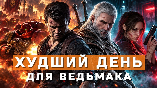 Ведьмак, Uncharted, Resident Evil, WH40K Dawn of War IV | НОВОСТИ ИГР