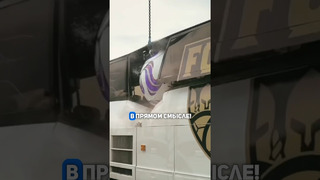 Nike разбил настоящий автобус! #найк #реклама #футбол #мячproduction #мячлаб