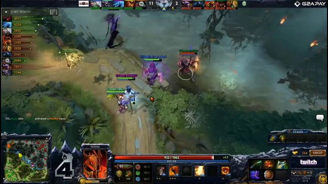DOTA2: The Summit 4: EHOME vs OG (LB Round 2, Game 2)
