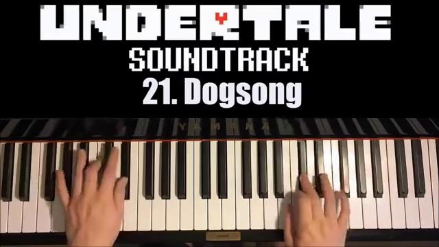Undertale OST – 21. Dogsong (Piano Cover by Amosdoll)
